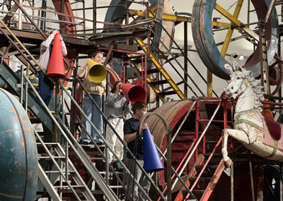 ensemble arcimboldo / rauschend 2025–1898 / Museum Tinguely / Vermittlungs-Workshops